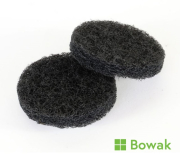 Caddy Clean Abrasive Pad Black