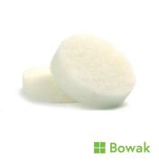 Caddy Clean Abrasive Pad White