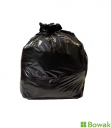 Black Refuse Sack (Ex-Wide) 160 Gauge 18x32x39"
