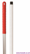 Abbey Hygiene Handle Red Grip 125 cm