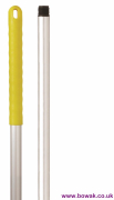 Abbey Hygiene Handle Yellow Grip 125 cm