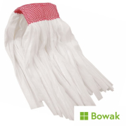 Big White Kentucky Mophead with Scrub - Red