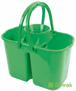 Duo Mop Bucket Dual 14L Green