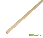 Wood Handle Plain 120cm x 25mm