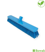 Eco Sweeping Brush Stiff Blue 38cm