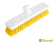 Hygiene Broom Stiff 30cm Yellow