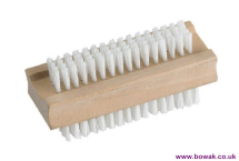Nail Brush Wood-Nylon 9cm