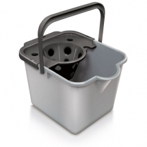 Addis Mop Bucket And Wringer 12l Metallic