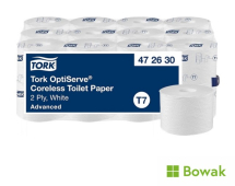 Tork T7 Coreless Toilet Paper OptiServe 2 ply 820s