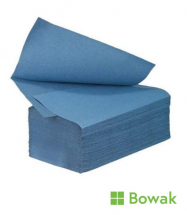 Jangro Contract Hand Towel V-Fold 1ply Blue
