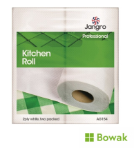 Jangro Kitchen Rolls White