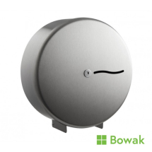 Stainless Jumbo Toilet Roll Dispenser 12inch
