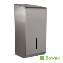 Bulk Pack Toilet Tissue Stainless Dispenser