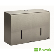 Micro Mini Toilet Roll Stainless Dispenser