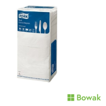 Tork Soft Lunch Napkin 33cm 3ply White