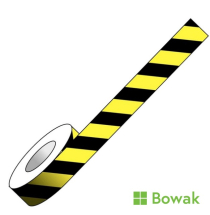 Floor Marking Tape 50mm Yellow/Black
