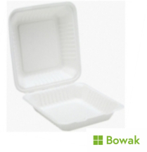 Bagasse Meal / Burger Box 9x9inch