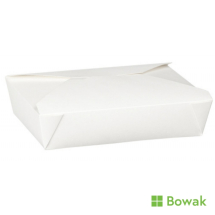 Dispo-Pak 51oz White Food Cartons No.2