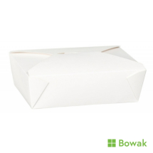 Dispo-Pak 69oz White Food Cartons No.3