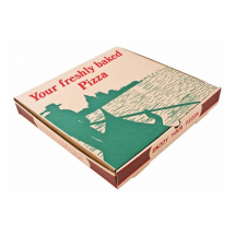 Brown Plain Pizza Box 14inch (Case of 45)