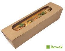 Kraft Baguette Box Tuck Top