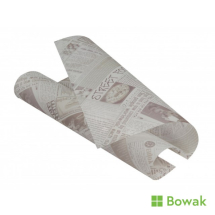 Newsprint Greaseproof Wrap