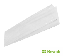 Film Front White Baguette Bags