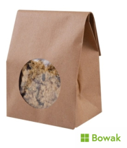 Kraft Laminated Deli Bag 108x75x218mm