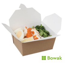 Multi Food Box 800ml Compostable