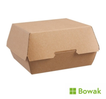 Kraft Clamshell Large 135x125x75 mm