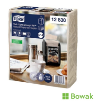 Tork Xpressnap Fit Napkin Natural 2ply 21x16.5cm N14