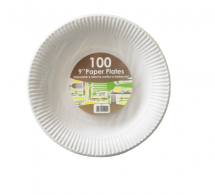 Paper Plate 9inch (Pack Of 100)