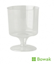 Disposable Wineglass 170ml 6oz with Euroslot Hanger