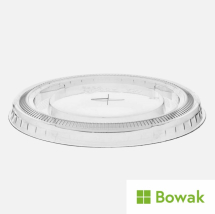 rPET Flat X-Cut Lid 93mm