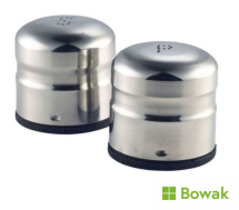 Stainless Steel Jumbo Condiment (S&P Pair) 65x75mm