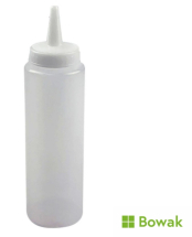Squeeze Sauce Bottle 227ml (8oz) Clear