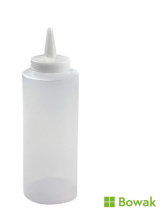 Squeeze Sauce Bottle 12oz Clear