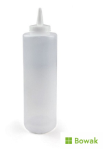 Squeeze Sauce Bottle 24oz Clear