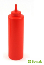 Squeeze Sauce Bottle 24oz Red