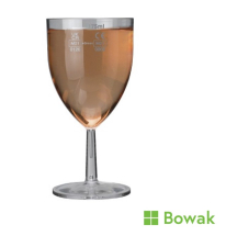 Clarity Wine Glass 200ml Brim PC