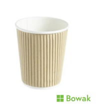 Kraft Ripple Cups 220ml (8oz)