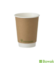 Edenware Double Wall Cup 8oz Compostable