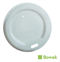 Edenware Sip Thru Lid 12-16oz Compostable