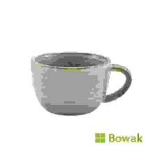 Terra Porcelain Smoke Grey Coffee Cup 28.5cl/10oz