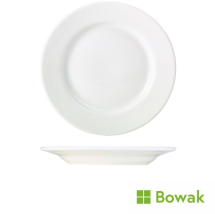 Genware Porcelain Classic Winged Plate 31cm/12.25inch White Genware Porcelain Classic Winged Plate 31cm/12.25inch White