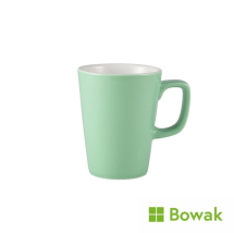 Porcelain Latte Mug 34cl Green