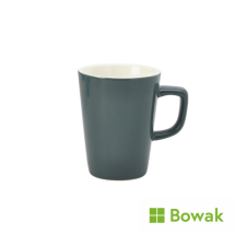 Porcelain Latte Mug 34cl Grey