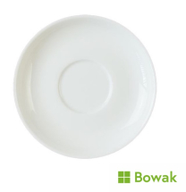 Orion Cappuccino Saucer 14.5cm White Porcelain