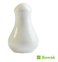 Orion Pepper Shaker 8.5cm White Porcelain