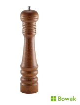 Heavy Wood Pepper Mill 32cm